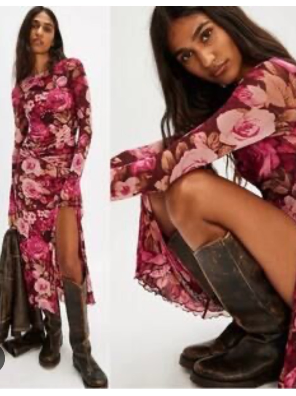 NWT FREE PEOPLE Gianni Maxi / Love Combo SZ: L